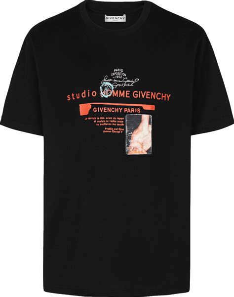 studio homme givenchy|givenchy t shirts.